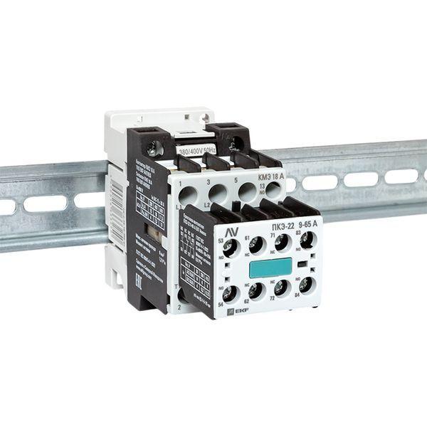Комплект КМЭ 1НО 18А кат. 400В АС 2НО+2НЗ AVERES EKF ctr-s-18-10-400-av-22