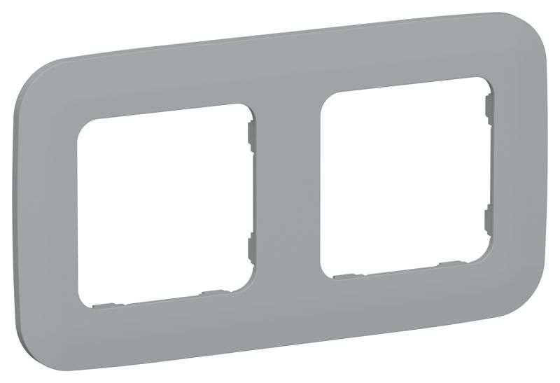 Рамка 2-м СП FLITE РУ-2-А-ФлС сер. IEK FI-M22-31-20-K03