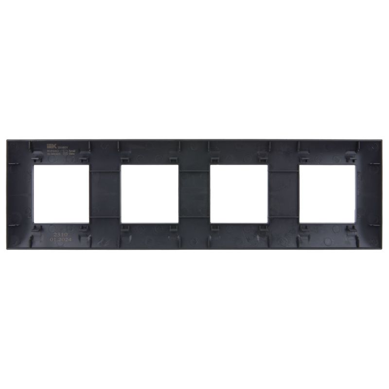 Рамка 4-м SKANDY SK-F04G графит IEK SK-M42-K53