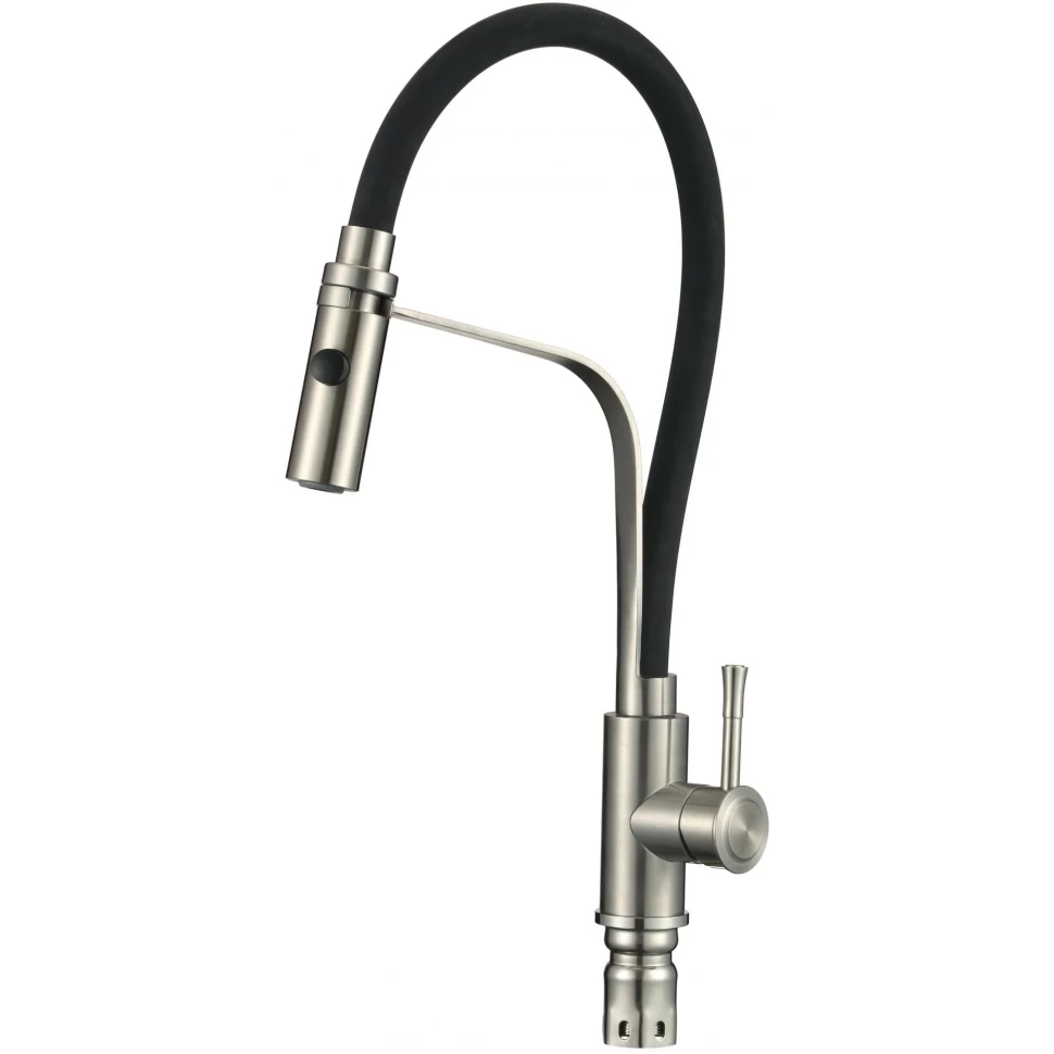 Смеситель для кухни с гибким изливом Savol S-SUS6012-01, сатин