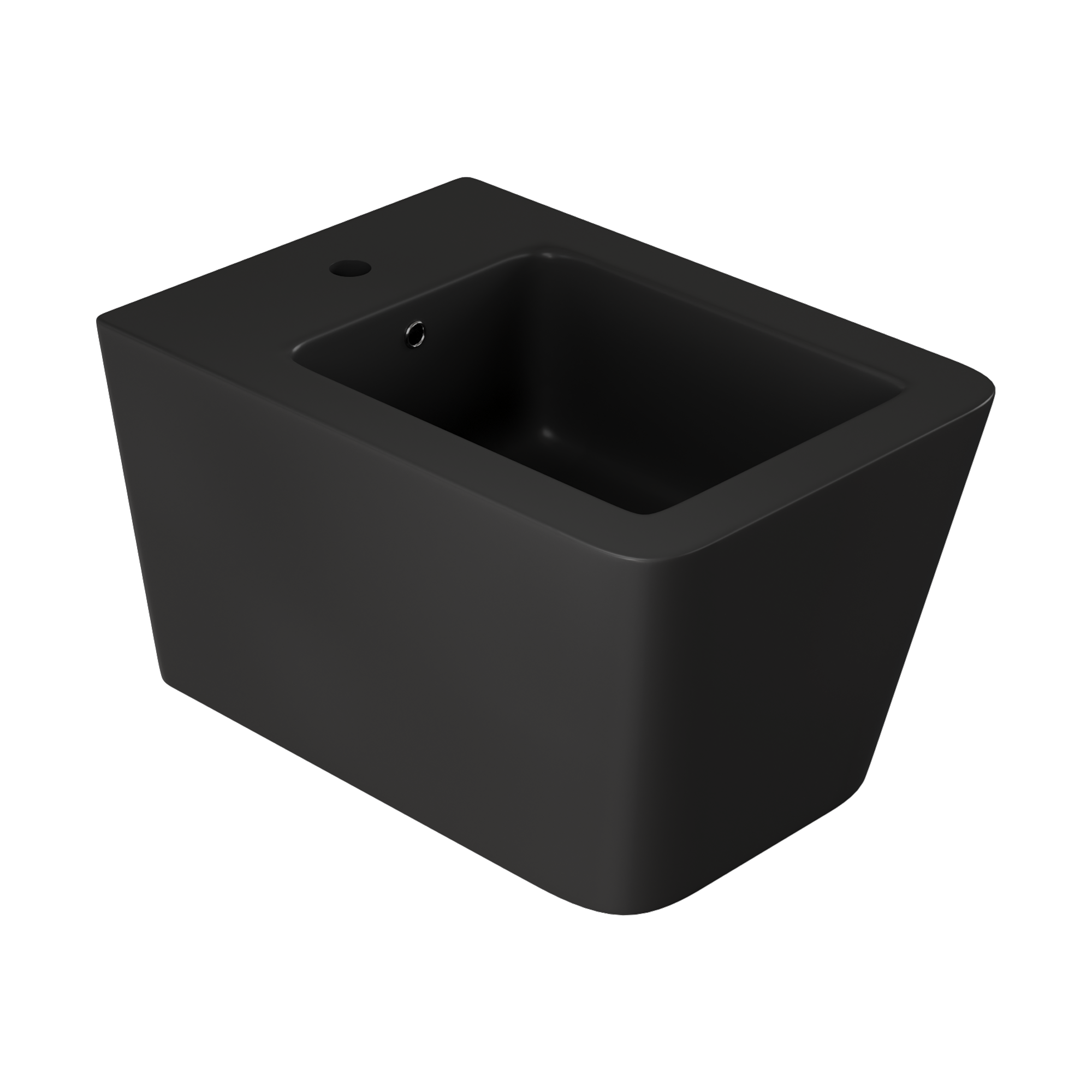 Zen подвесной унитаз с биде глянец белый с крышкой