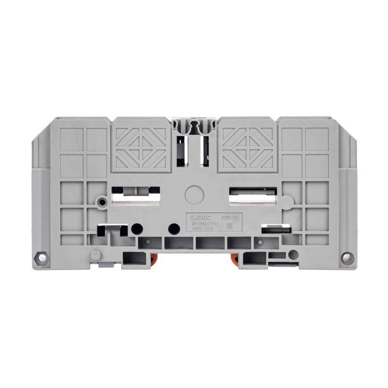 Клемма проходная болтовой зажим 2 точки подкл. 70кв.мм сер. DKC FER-70