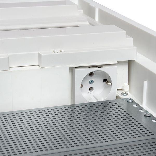 Основание комбинированного щита Nova 1 DIN-рейка + 2 монтаж. платы 3 габарит IP41 PROxima EKF nv-cbase-1+2