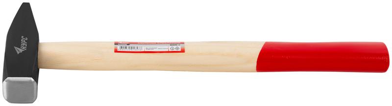 Молоток слесарный "Оптима" 600г деревянная ручка КУРС 44106