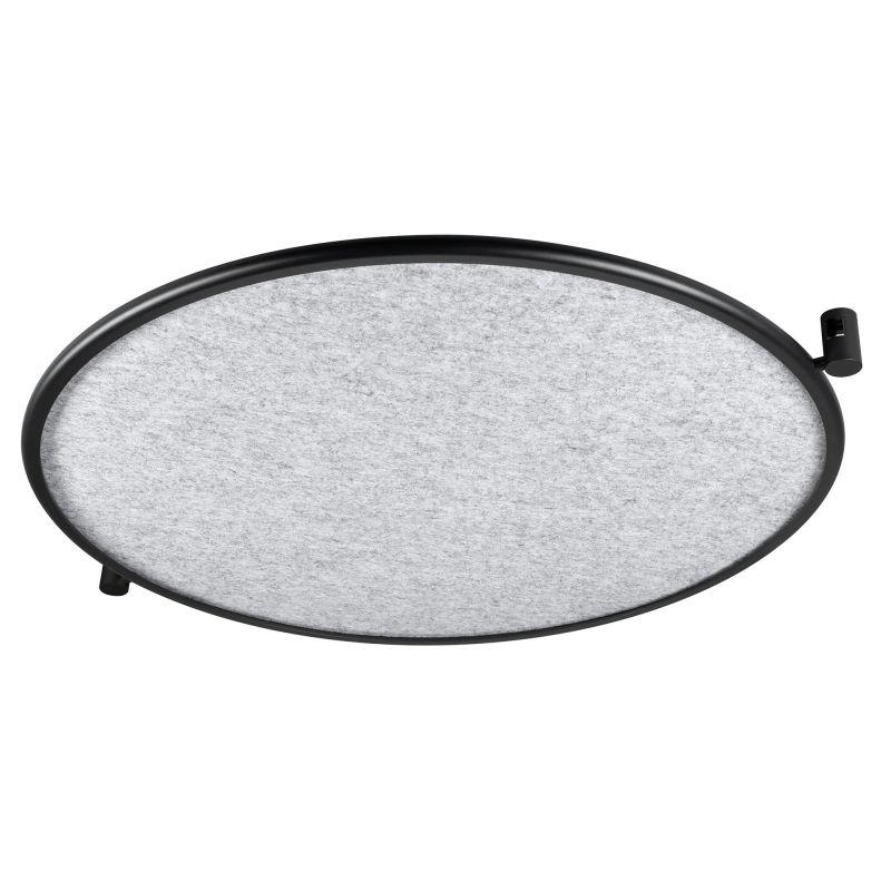 Светильник ART-APRIORI-ACOUSTIC-R620-20W Day4000 BK-GR 160 deg 48В 20Вт 4000К IP20 метал. Arlight 049313