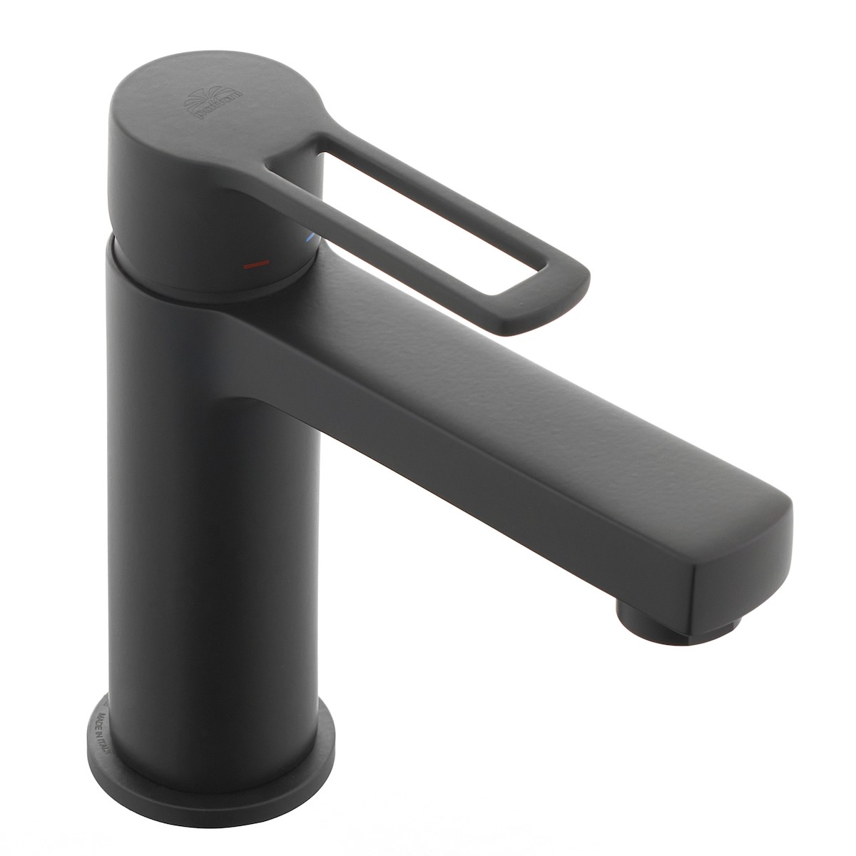 Смеситель для раковины Paffoni RINGO RIN071NO Черный матовый