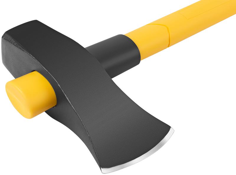 Топор-колун кованый 900мм 3600г фибергласовая длинная ручка FIT 46179