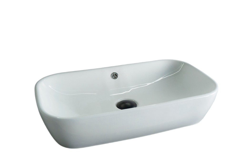 Раковина Gid N9217 51132 накладная белая 61x34x13.5