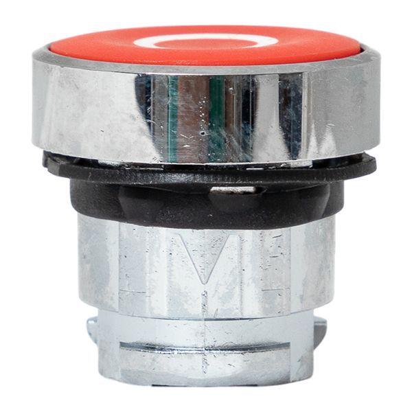 Механизм кнопки исполнительный "O" XB4 IP65 плоский возвратный без фиксации красн. EKF XB4BA-4162C-65