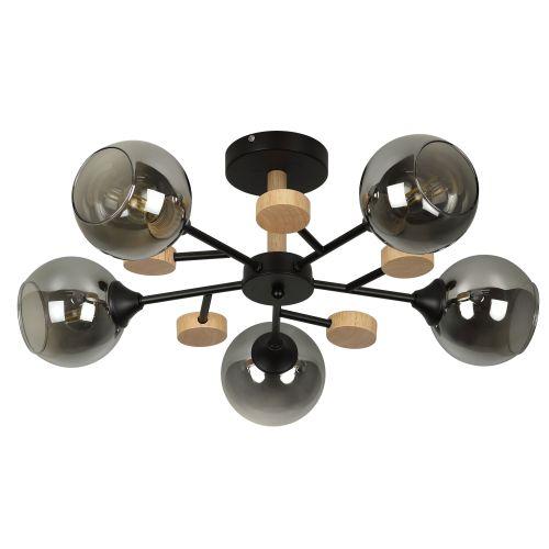 Люстра Elouisa 9181-305 60Вт 5хE27 модерн Rivoli Б0068416