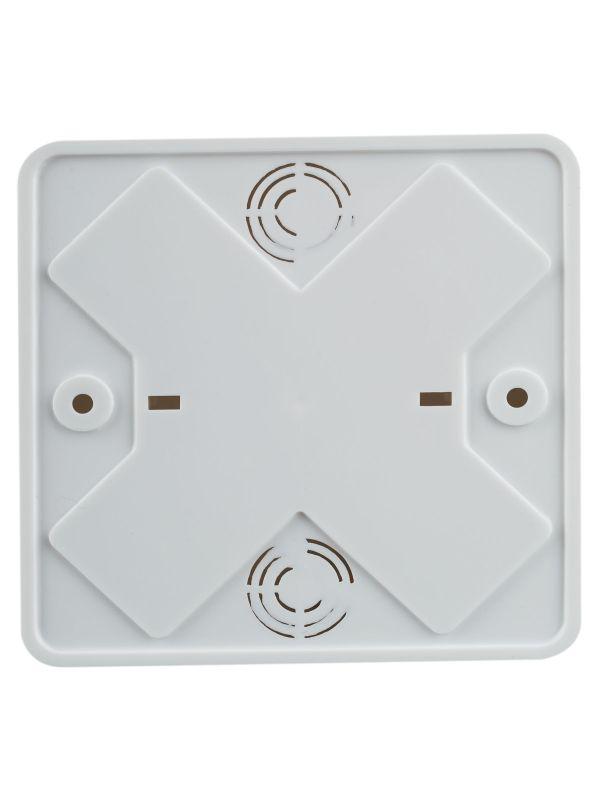 Коробка распаячная ОП 100х100х44 IP20 KM41222 (6 клем. 6кв.мм) бел. IEK UKO10-100-100-044-K01