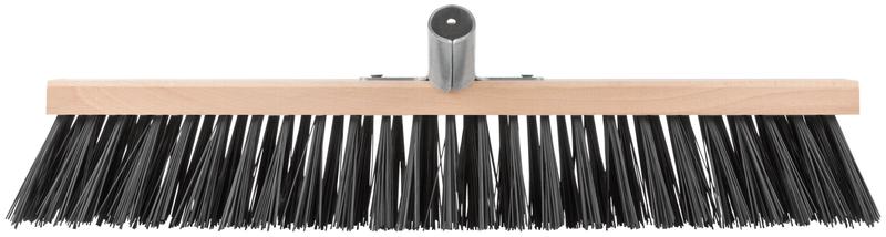 Щетка уличная Профи деревянная жесткая щетина металлическая тулейка под углом 5-ти рядная 500х65мм FIT 68057