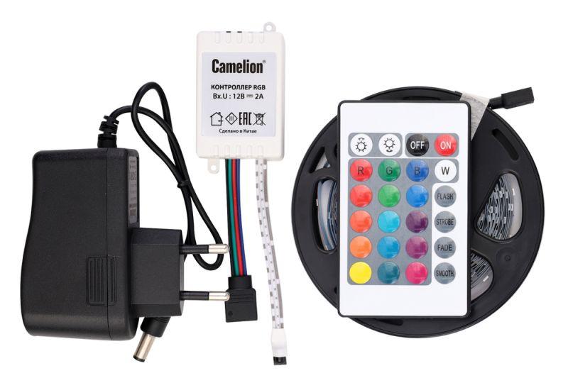 Лента светодиодная DSL-009 2835-54D/RGB (уп.5м) Camelion 15695