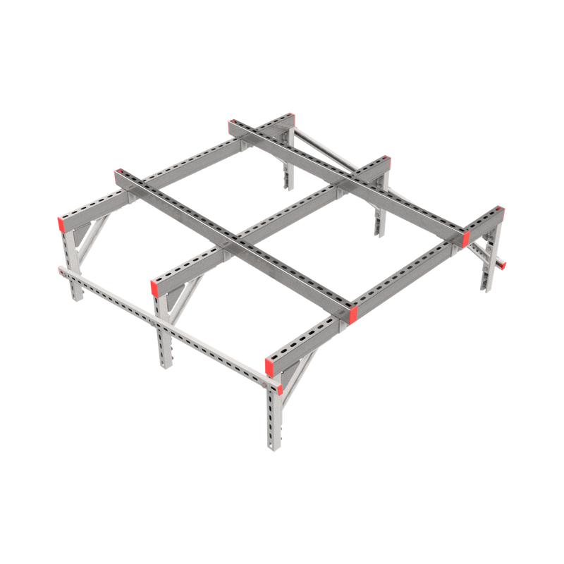 Конструкция опорная для установки оборудования TECHNORAPTOR 1500х1500 тип 3 КМ TR0473