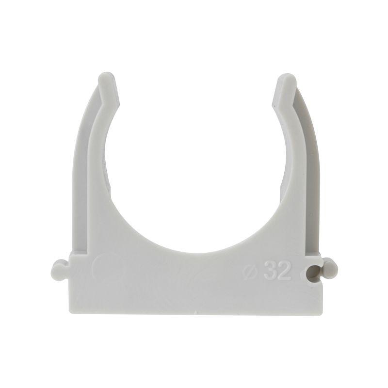 Держатель для труб (клипса) d32мм для монтажного пистолета сер. Rexant 28-0432-1