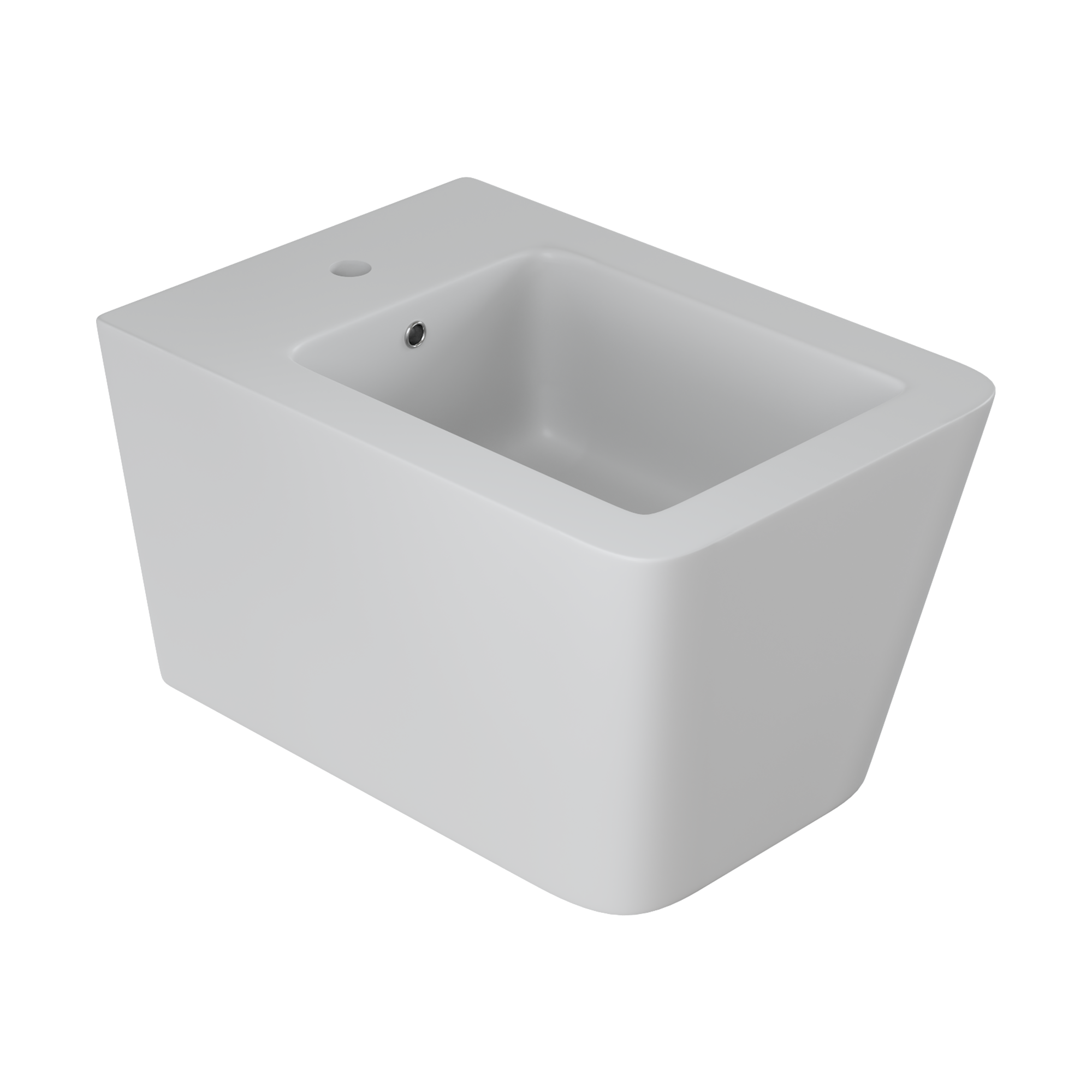 Zen подвесной унитаз матовый белый с крышкой