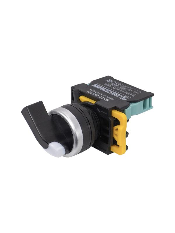 Переключатель ВК22-EDJ33 2НО на 3 положения с фиксацией I-O-II длинная рукоятка d22мм IP65 Электротехник ET521028