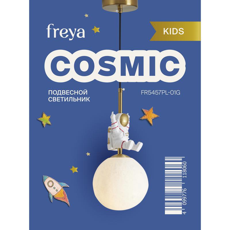 Светильник подвесной Cosmic 1х15Вт E27 IP20 Freya FR5457PL-01G