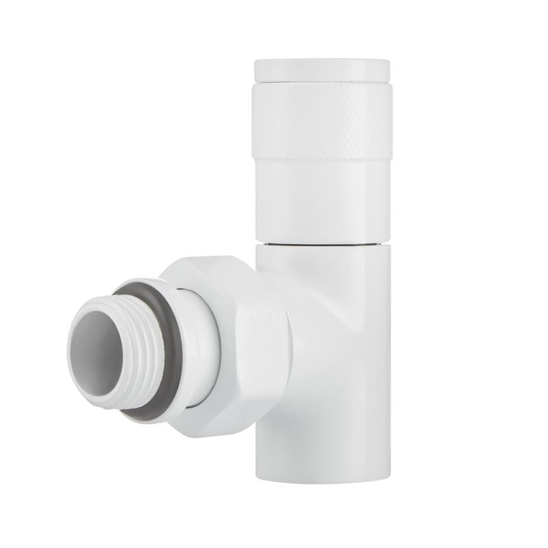 Набор дизайн-вентилей PIANO угловой 1/2дюйм бел. Royal Thermo НС-1422581