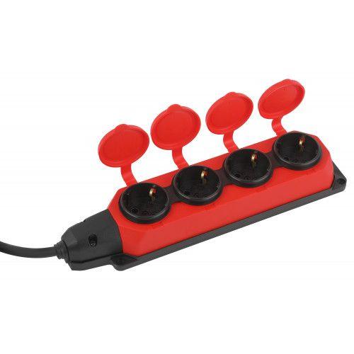 Удлинитель 4х40м с заземл. IP44 UK-4e-3x1.5-40m-IP44(KG) каучук КГ 3х1.5 Эра Б0057589