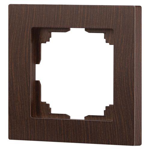 Рамка 1-м СП Accent 6-501-10 венге Intro Б0063770