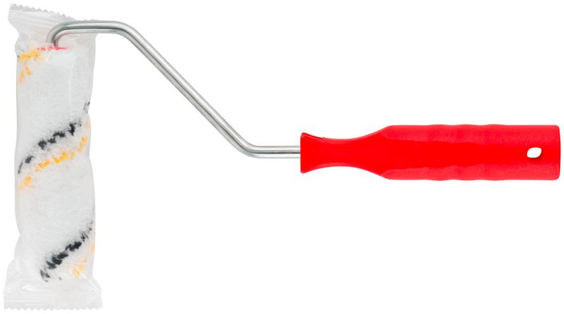 Валик "мини" 100мм d15/33мм ворс 9мм микрофибра КУРС 02727