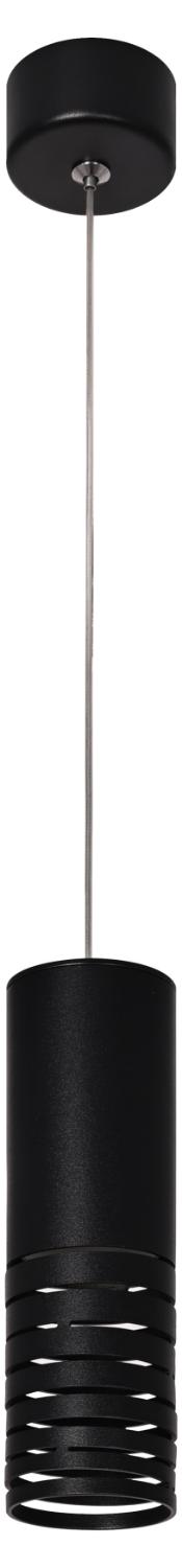 Светильник подвесной (подвес) PL22 BK MR16 GU10 потолочный цилиндр черный