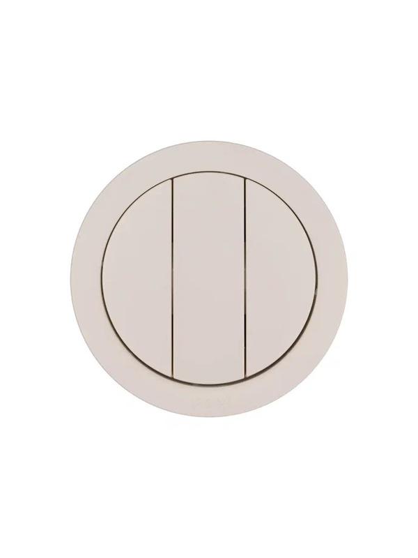 Выключатель 3-кл. СП OSEN механизм сл. кость LEZARD 743-9088-109