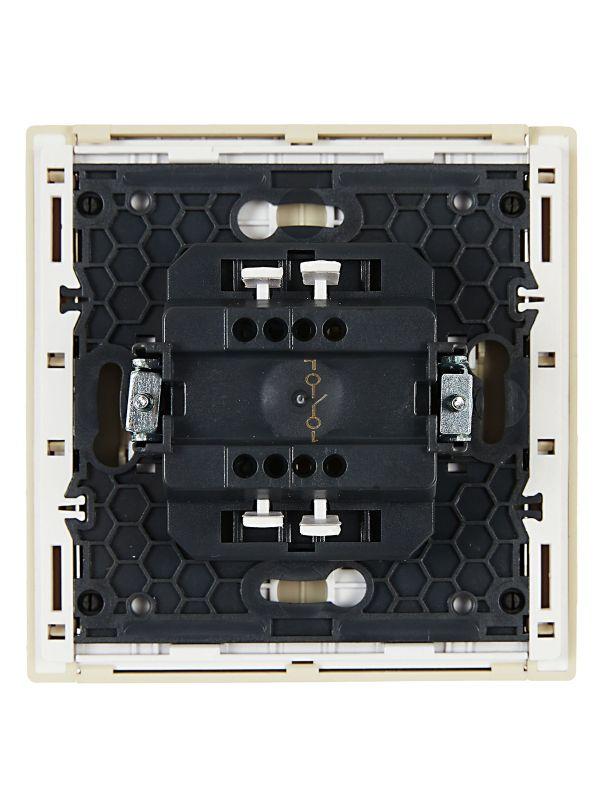 Выключатель 1-кл. СП FORTE&PIANO 10А FP401 ваниль IEK FP-V10-0-10-1-K10