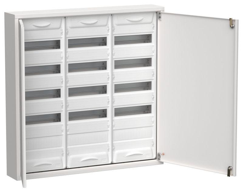 Корпус ЩРн-180 (3х60) TITAN 5 835х830х140 IP31 метал. бел. IEK TI5-50-N-3X060-31