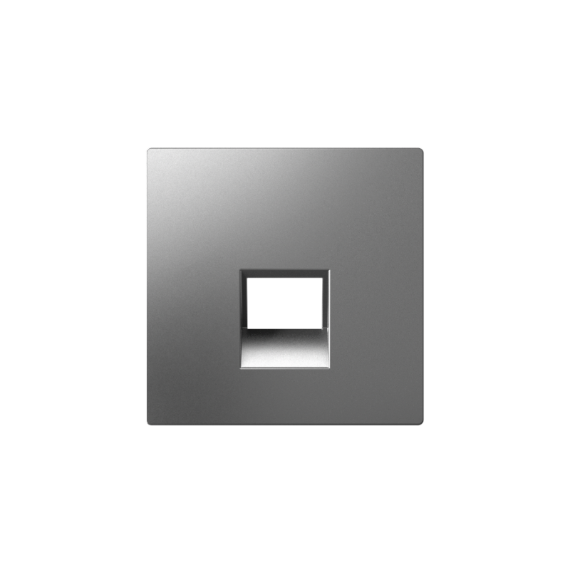 Накладка AtlasDesign для информационных функций типа Keystone сталь SE ATN000984