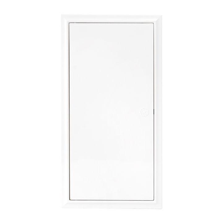 Люк ревизионный 200х400 пластик с нажимным замком Basic EKF lpnz-200x400