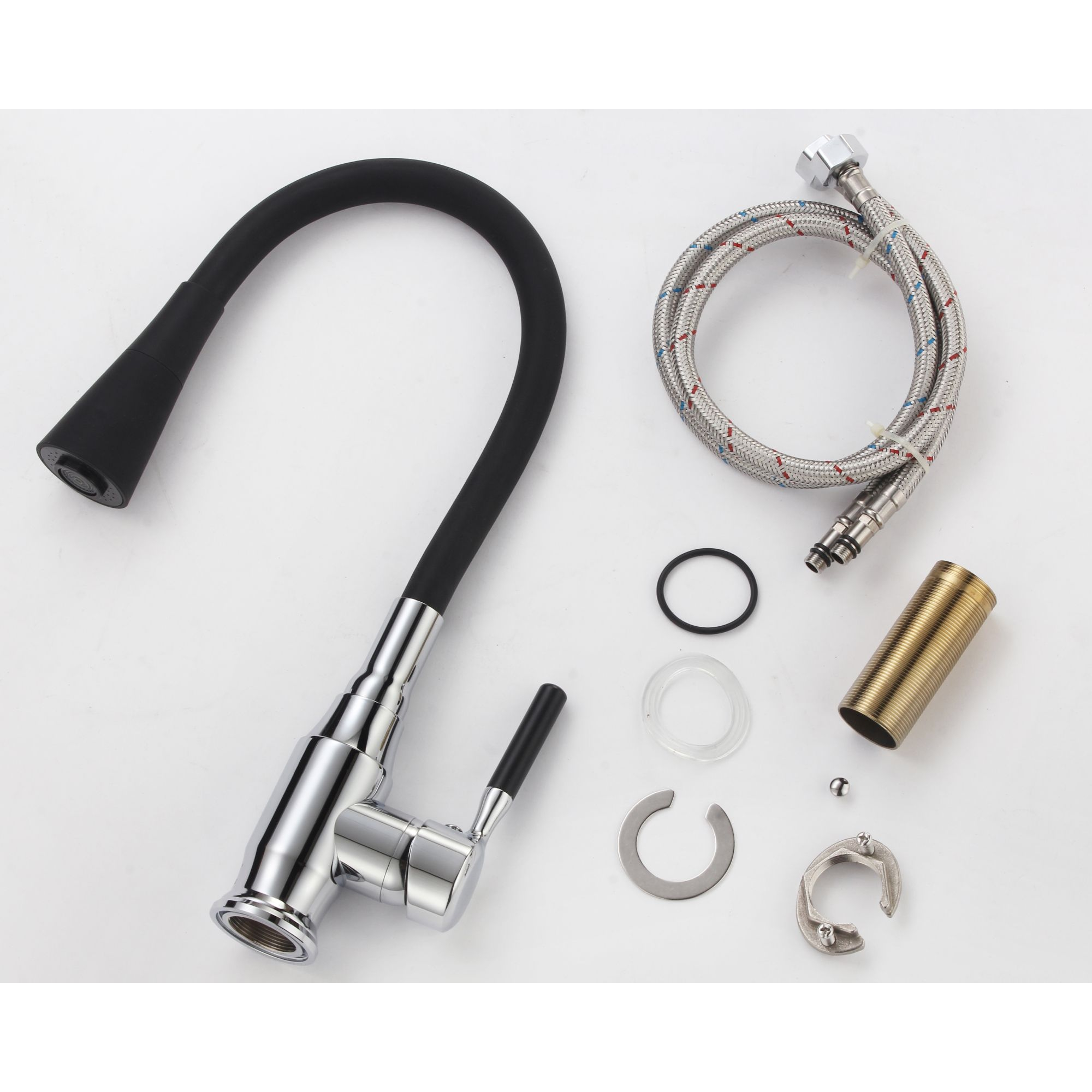 Смеситель для кухни Savol S-2805AM01, хром