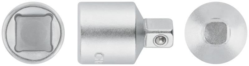 Переходник для воротка CrV профи 1/4дюйм (П)-3/8дюйм (М) FIT 62647