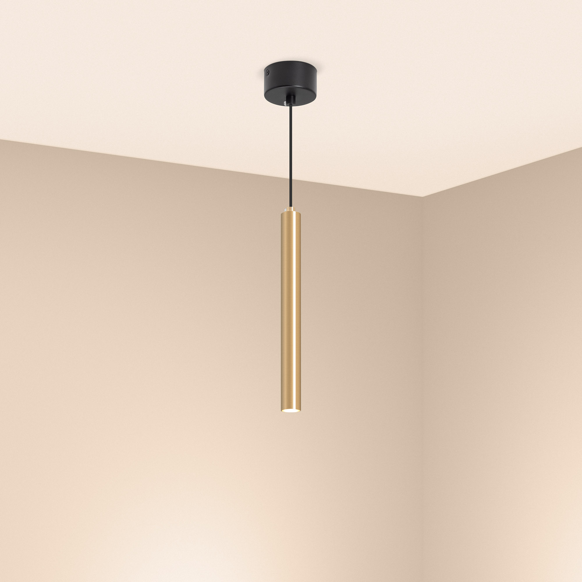 Светильник SP-PIPE-HANG-L300-R30-9W Warm3000 (GD, 24 deg, 230V) (IP20 металл, 3 года)