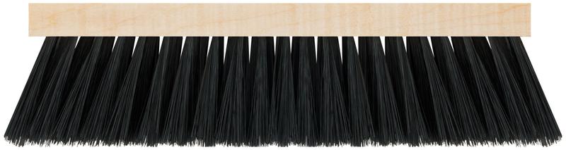 Щетка для пола деревянная прямоугольная 4-х рядная 265мм КУРС 68040