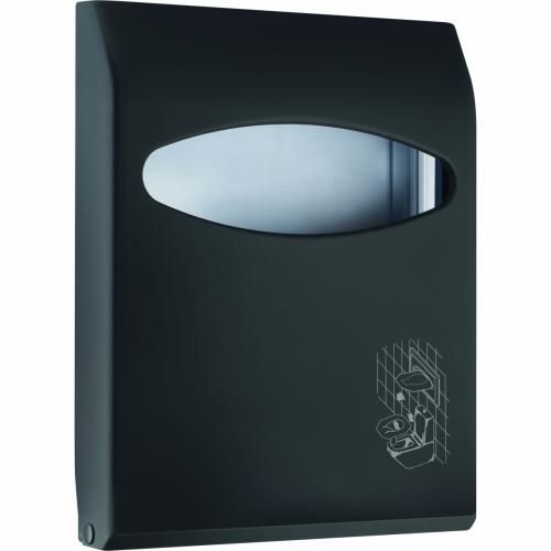 Диспенсер для туалетных накладок из abs пластика черного цвета, 04028.n