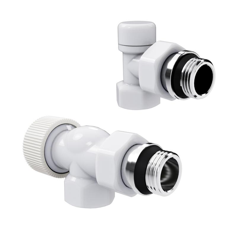 Набор термостатический осевой Design 1/2дюйм М30х1.5 бел. Royal Thermo НС-1640373