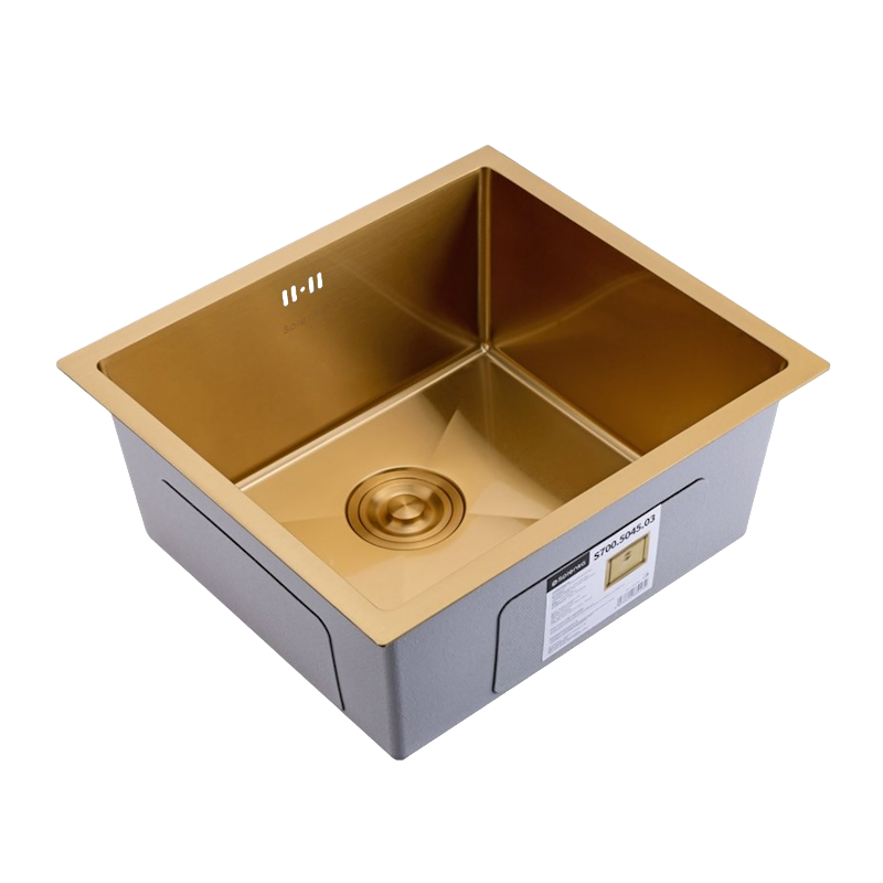 Кухонная мойка Splenka S700.5045.03, золотой сатин