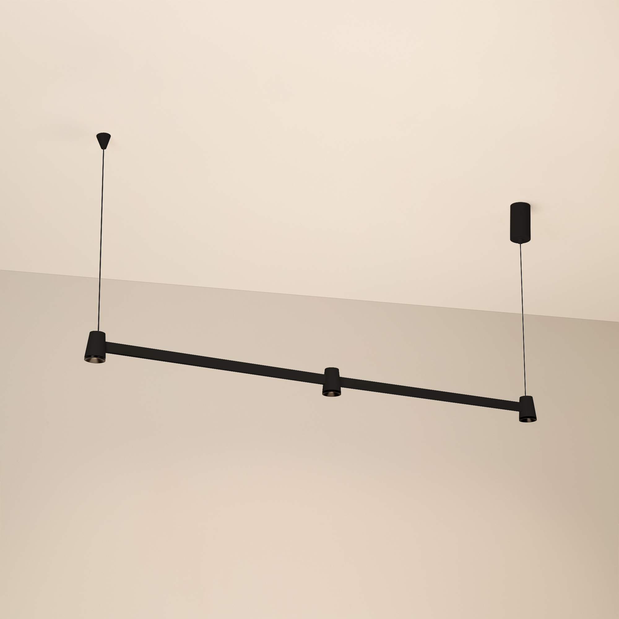 Светильник SP-ELIZEO-S1000-16W Warm3000 (BK, 35 deg, 230V) (, IP20 Металл, 3 года)