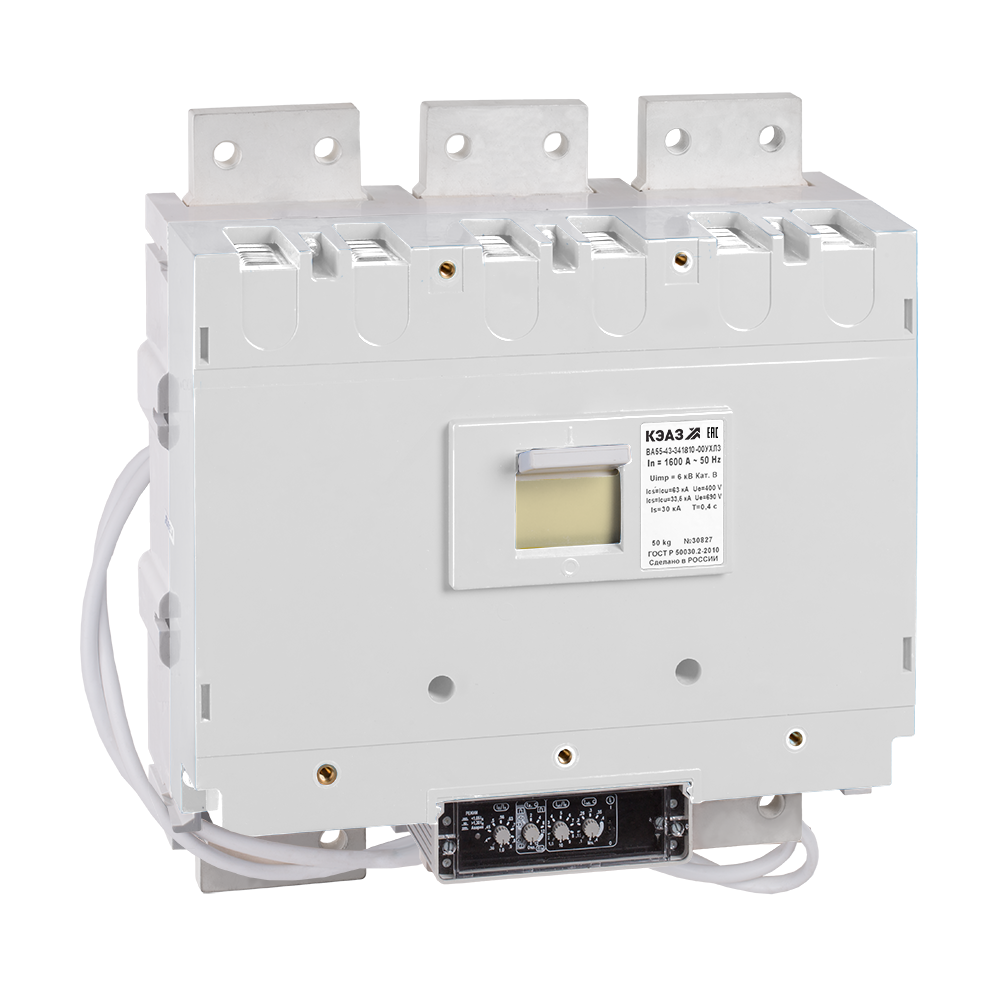 Выключатель автоматический ВА 5543 1600А 344710 нр~230В