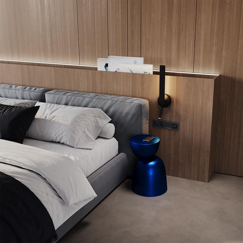 Рамка 4-м S70 стеклян. графит Voltum VLS110407