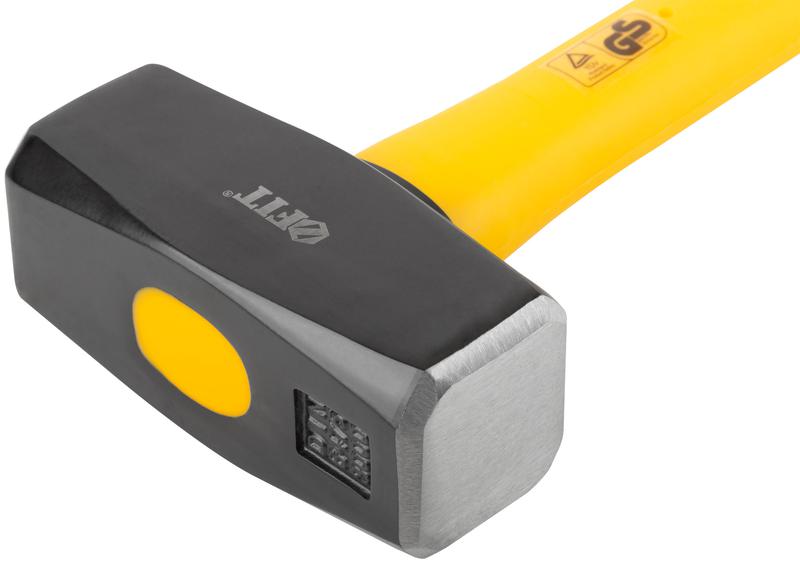 Кувалда кованая 600мм 3кг фибергласовая ручка FIT 45228