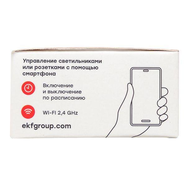 Реле в подрозетник 1-канальное Умное Wi-Fi Connect EKF ssh-1g-wf