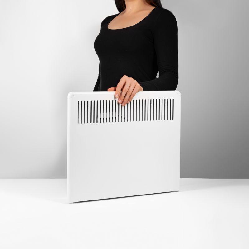 Конвектор 500Вт с мех. термостатом Lamken с верт. решеткой и кабелем 1.8м бел. Leg 230502