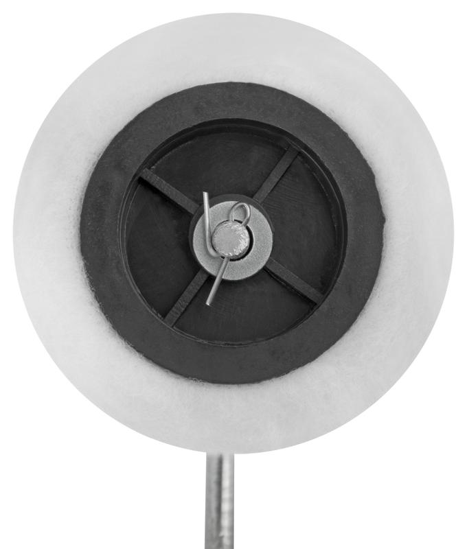 Валик 100мм с ручкой меховой КУРС 02601