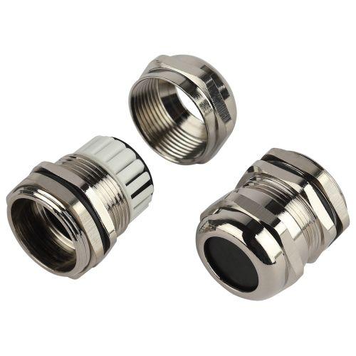 Ввод кабельный (сальник) PGM 21 d13-18мм (d отверст. 28мм) IP68 латунный (уп.5шт) Эра Б0065210