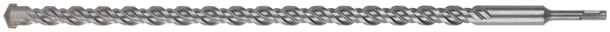 Бур по бетону SDS PLUS с двойной резьбой 25х600 мм