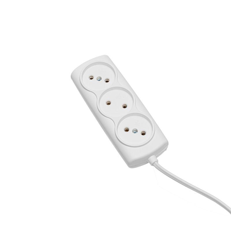 Удлинитель 3х1.5 6А 6А 1300Вт ШВВП2х0.75 модель Р16-010 Si Volsten 13583