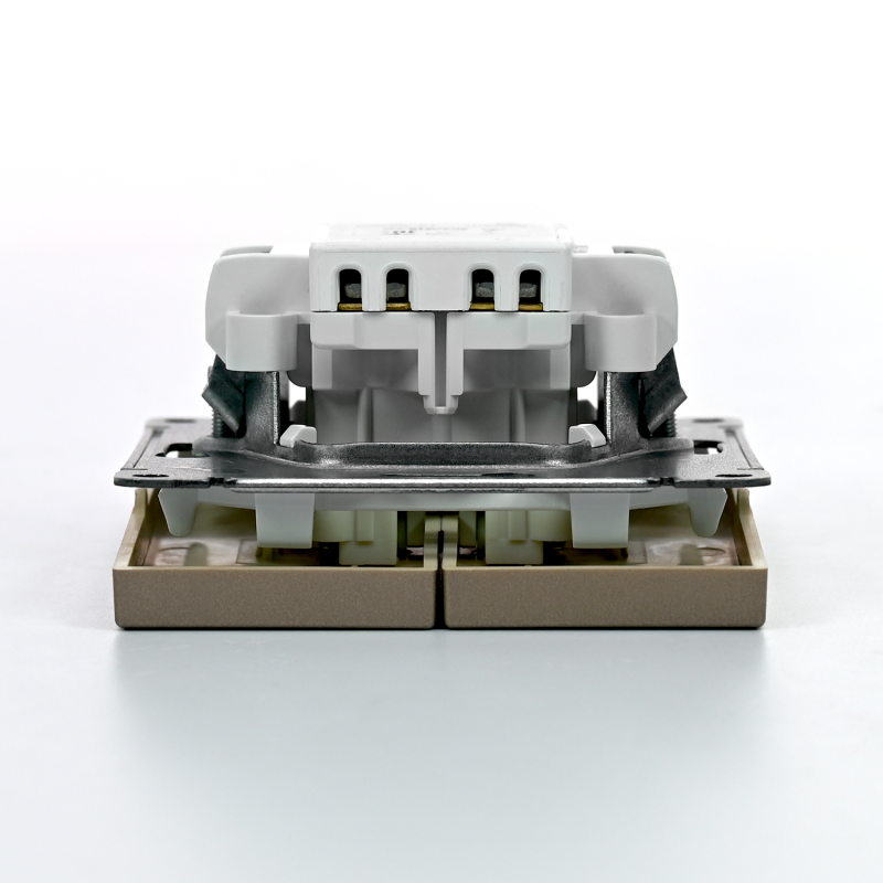 Выключатель 2-кл. ArtGallery (сх. 5) 10AX механизм шампань SE GAL000551